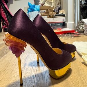 Charlotte Olympia cosmic dolly high heels
